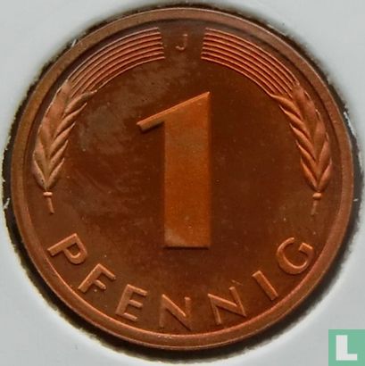 Duitsland 1 pfennig 1980 (J) - Afbeelding 2