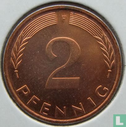 Allemagne 2 pfennig 1975 (F) - Image 2