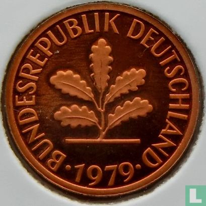 Allemagne 1 pfennig 1979 (G) - Image 1