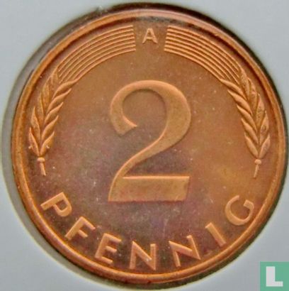 Allemagne 2 pfennig 2000 (A) - Image 2