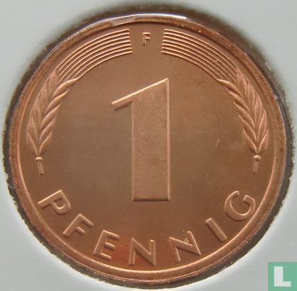 Deutschland 1 Pfennig 1998 (F) - Bild 2