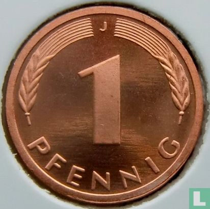 Allemagne 1 pfennig 1994 (J) - Image 2