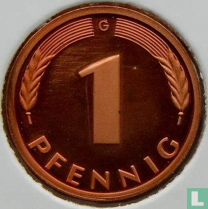 Allemagne 1 pfennig 1979 (G) - Image 2