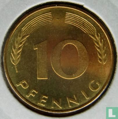 Duitsland 10 pfennig 1977 (J) - Afbeelding 2