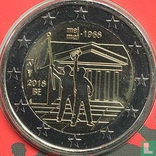 Belgium 2 euro 2018 (coincard - FRA) "50 years Student Revolt of May 1968" - Image 3