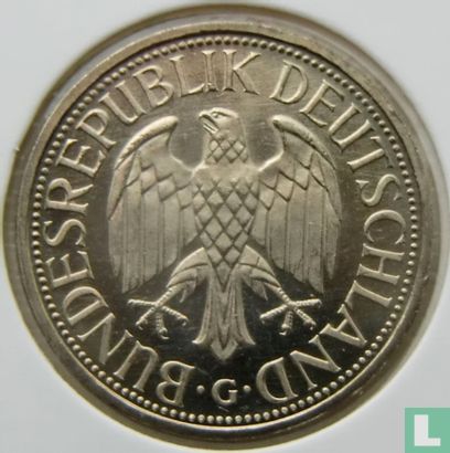 Duitsland 1 mark 1993 (G) - Afbeelding 2