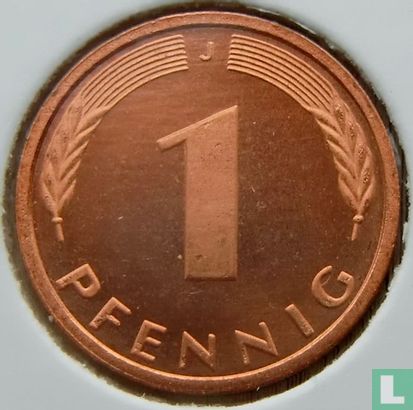 Deutschland 1 Pfennig 1993 (J) - Bild 2