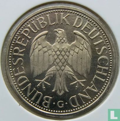 Deutschland 1 Mark 1994 (G) - Bild 2