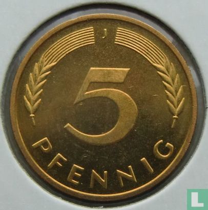Germany 5 pfennig 1994 (J) - Image 2