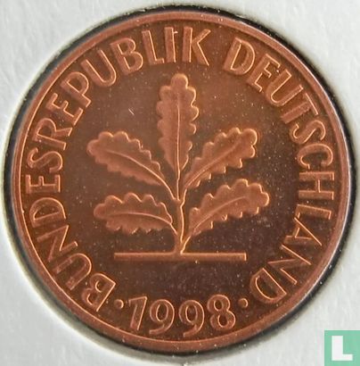 Deutschland 2 Pfennig 1998 (A) - Bild 1