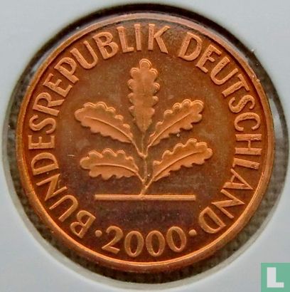 Deutschland 1 Pfennig 2000 (A) - Bild 1