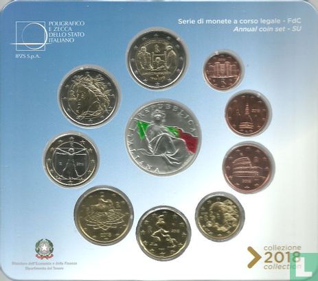 Italië jaarset 2018 "70th anniversary of the entry into force of the Italian Constitution" - Afbeelding 2