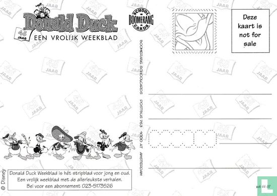 S000585 - Disney - Donald Duck 1952-1997, al 45 jaar een vrolijk weekblad  - Afbeelding 2