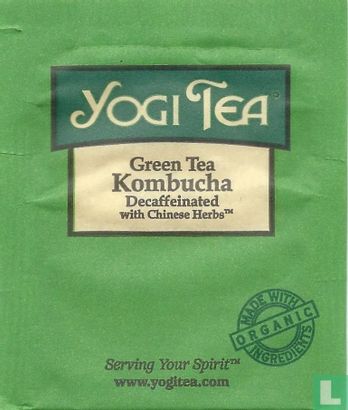 Green Tea Kombucha Decaffeinated - Afbeelding 1