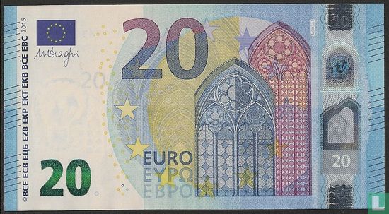 Eurozone 20 euro M - C - Afbeelding 1