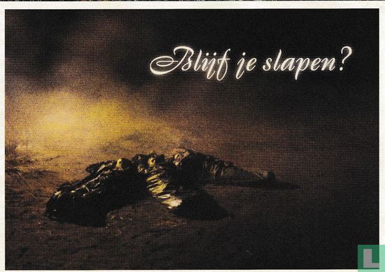 S000763 - Koninklijke Landmacht "Blijf je slapen?" - Afbeelding 1