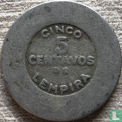 Honduras 5 centavos 1931 - Afbeelding 2