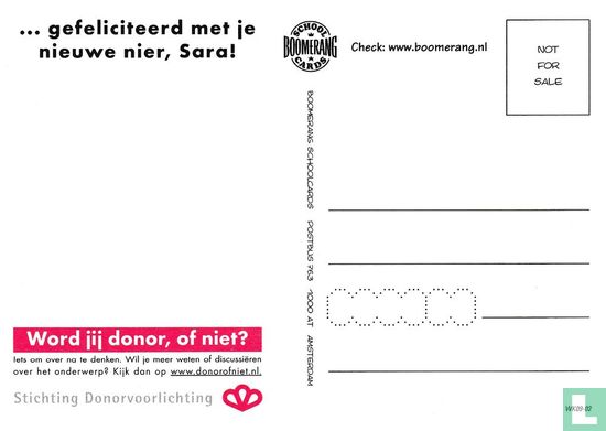 S001384 - Stichting Donorvoorlichting "Van harte..." - Image 2