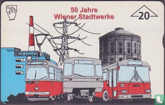 Wr. Stadtwerke, 50 Jahre - Afbeelding 1