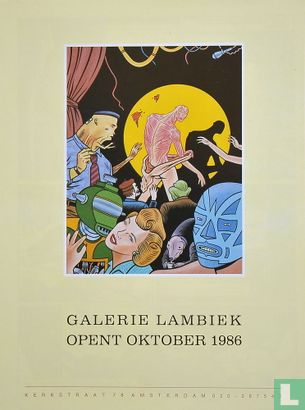 Galerie Lambiek opent oktober 1986 - Afbeelding 1