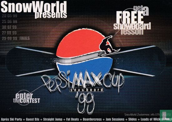 L000084 - Pepsi Max Cup '99   - Afbeelding 1