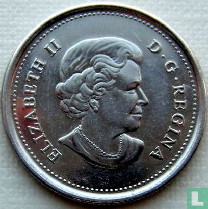 Canada 25 cents 2011 (kleurloos) "Orca" - Afbeelding 2