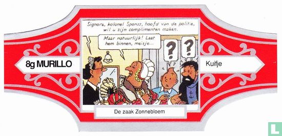Tintin The case Zonnebloem 8f - Image 1