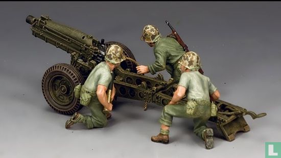 USMC 75mm Pack Howitzer & Crew - Afbeelding 2