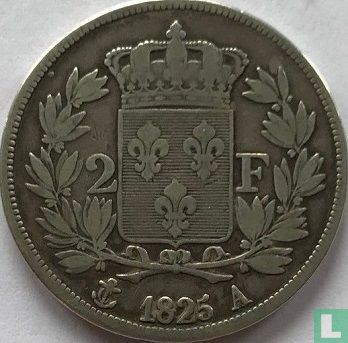 Frankrijk 2 francs 1825 (A) - Afbeelding 1
