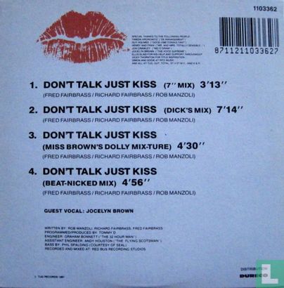 Don't Talk Just Kiss - Afbeelding 2