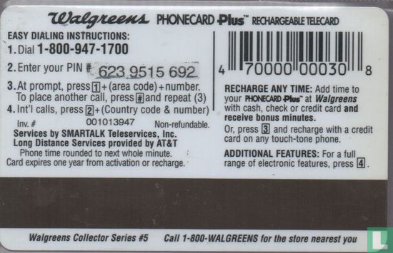 Walgreens Phonecard Plus - Afbeelding 2