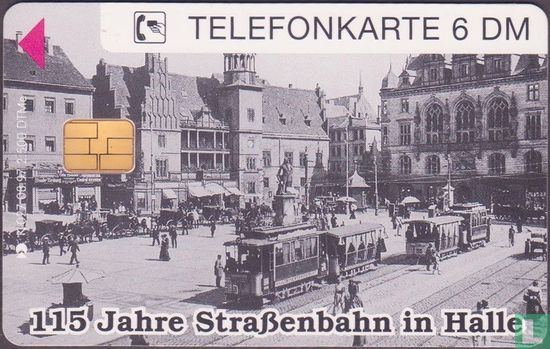 115 Jahre Strassenbahn in Halle - Afbeelding 1