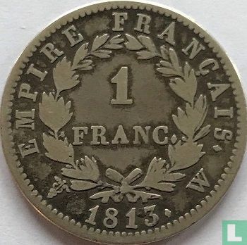 France 1 franc 1813 (W) - Image 1