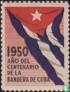 1950 Ano centenario de la bandera de Cuba