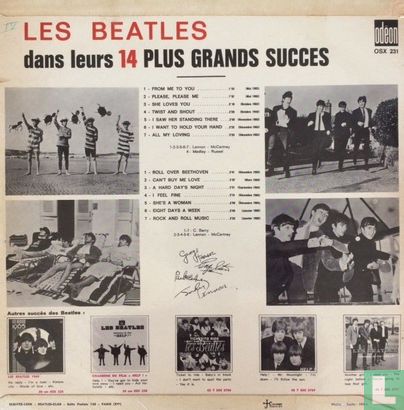 Les Beatles - Dans leurs 14 plus grands succes  - Afbeelding 2