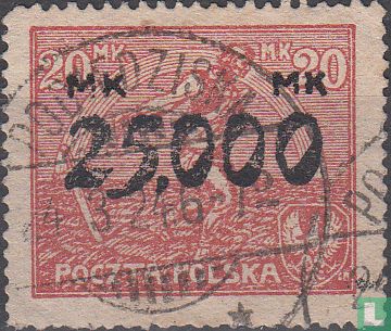 Sower with overprint