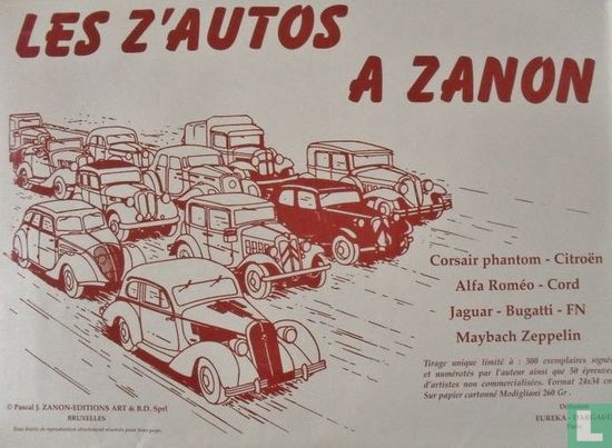 Les z'autos à Zanon