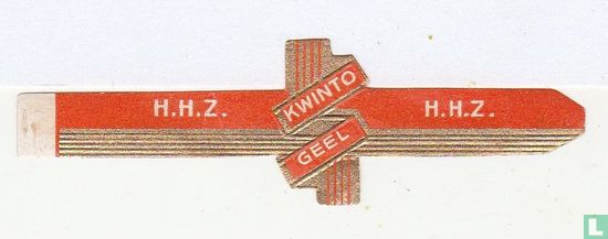 Kwinto Geel - H.H.Z. - H.H.Z. - Image 1