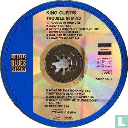 Trouble in Mind, King Curtis Sings the Blues - Image 3