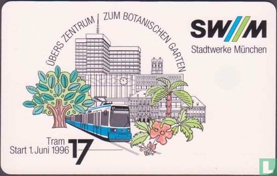 Stadwerke München Tram 17 - Afbeelding 2