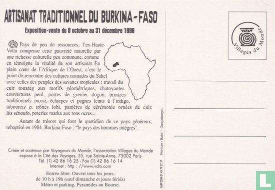 Villages du Monde - Artisanat Traditionnel Du Burkina-Faso - Bild 2
