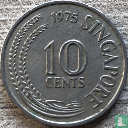 Singapore 10 cents 1975 - Afbeelding 1