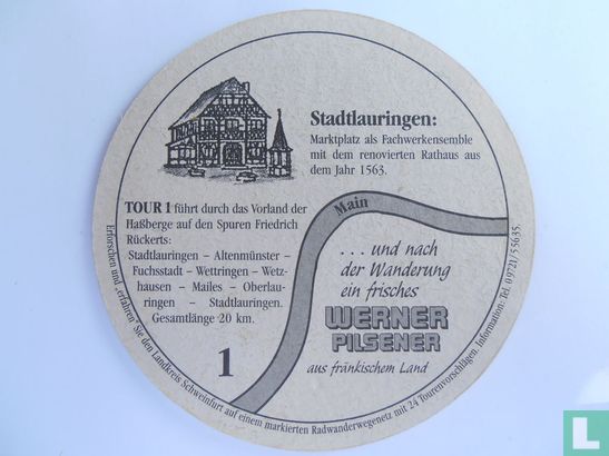 Tour 1 Stadtlauringen / Werner Pilsener - Image 1