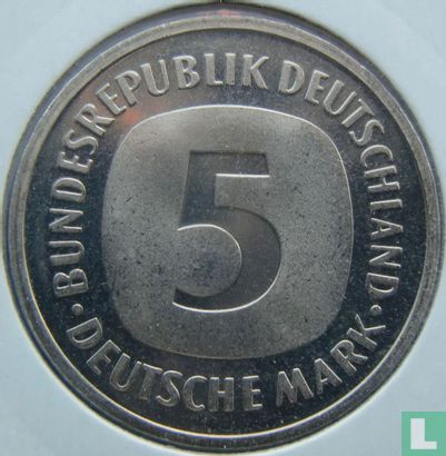 Allemagne 5 mark 1994 (A) - Image 2