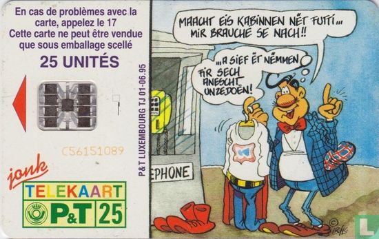 Jonk Telekaart 1995 - Image 1