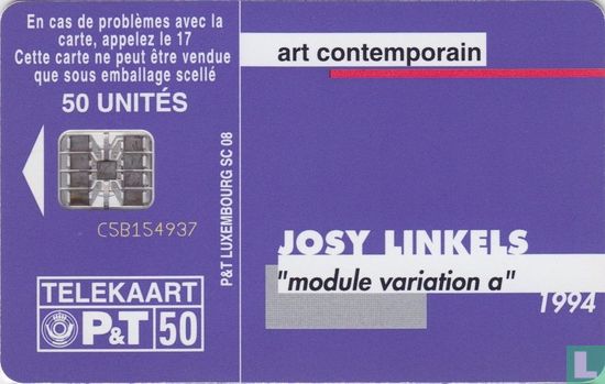 J. Linkels "Module variation a" 1994 - Afbeelding 1