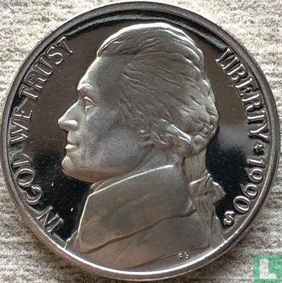 Vereinigte Staaten 5 Cent 1990 (PP) - Bild 1