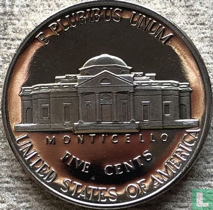 Verenigde Staten 5 cents 1990 (PROOF) - Afbeelding 2