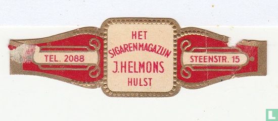 Het Sigaren Magazun J. Helmons Hulst - Tel. 2088 - Steenstr. 15 - Image 1