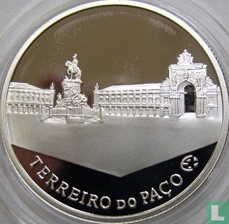 Portugal 2½ euro 2010 (BE - argent) "The Palace Square of Lisbon" - Image 2